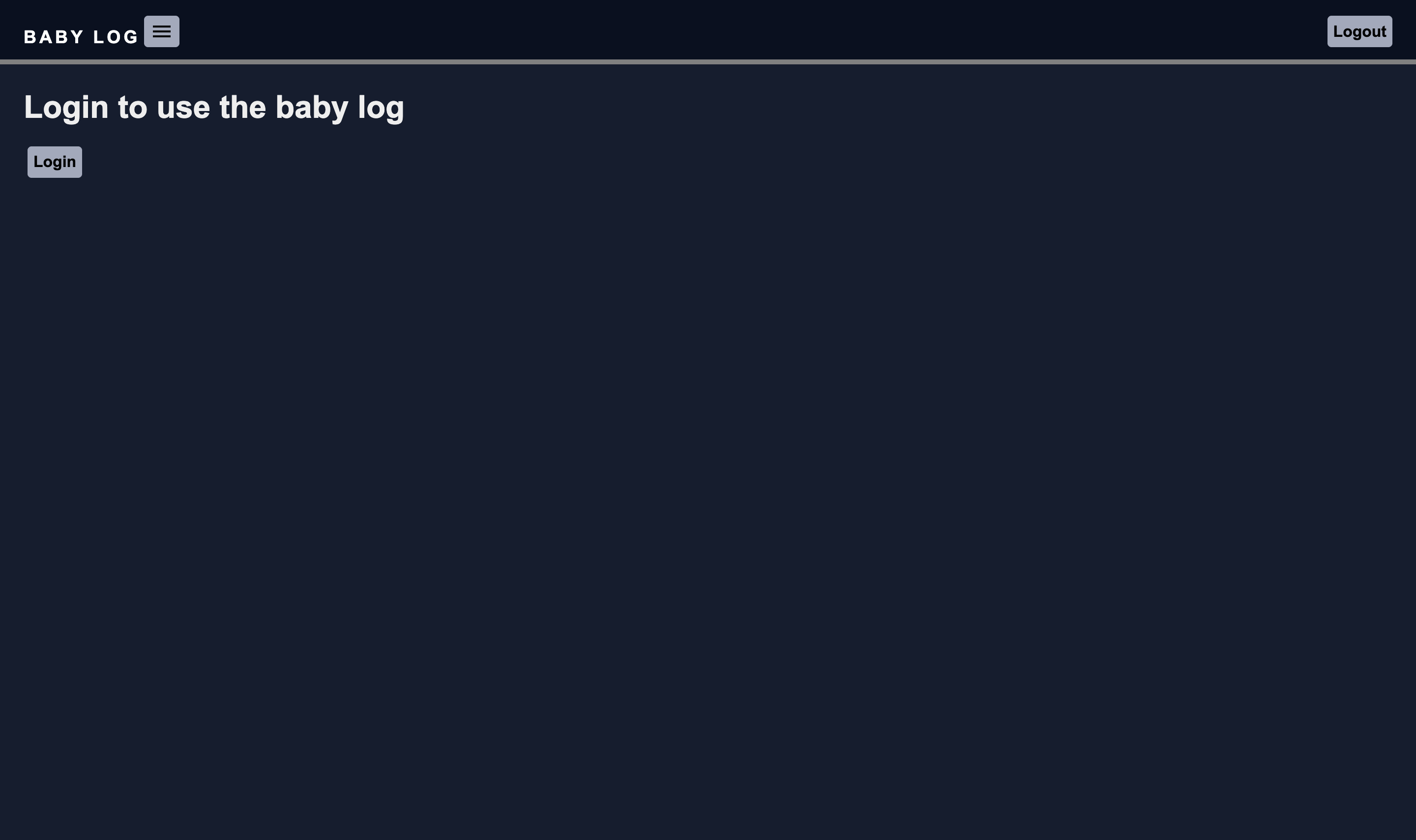 Screenshot of baby.fluin.io
