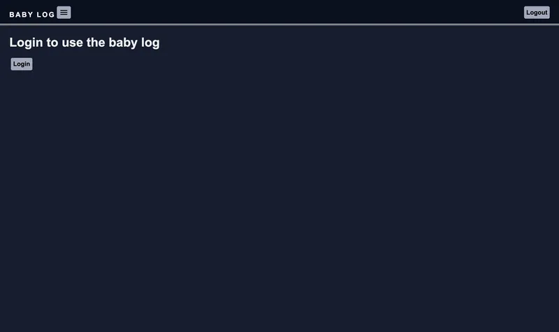 Screenshot of baby.fluin.io